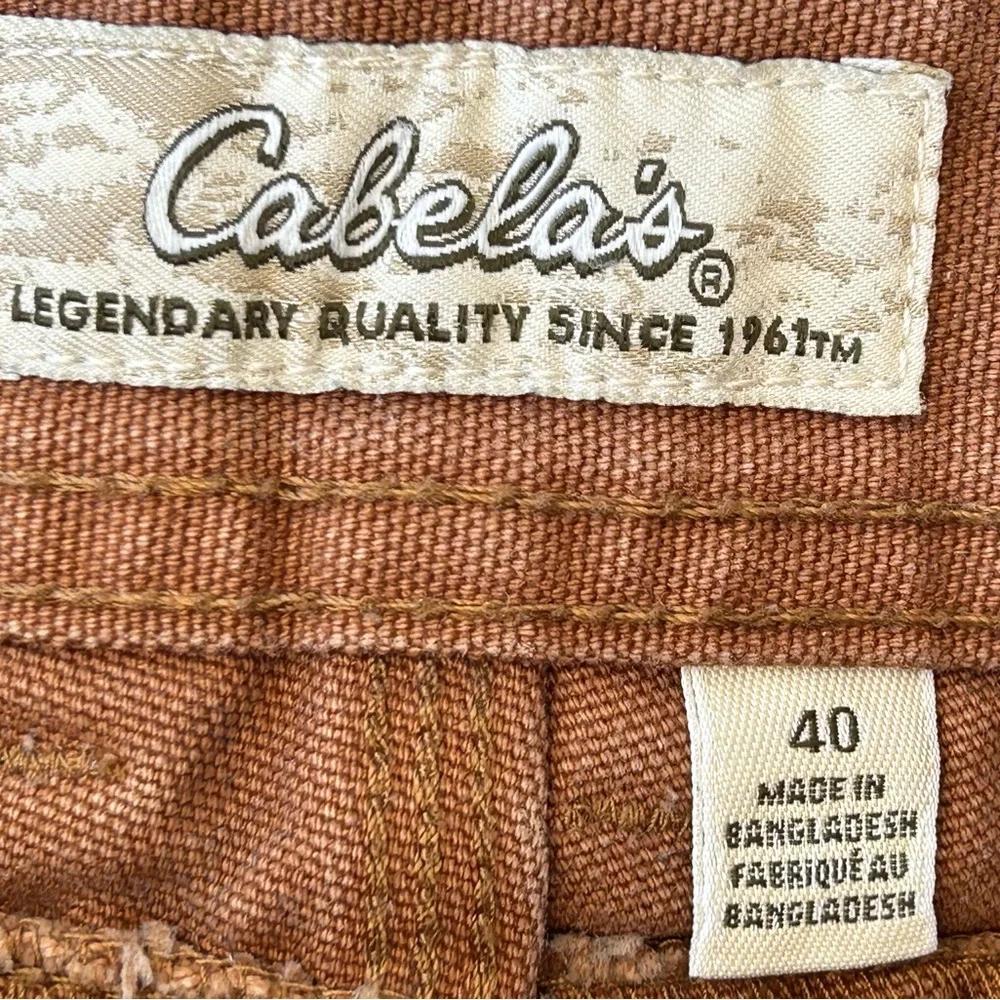 Cabela’s Men’s Canvas 9” Carpenter‎ Shorts Size 40